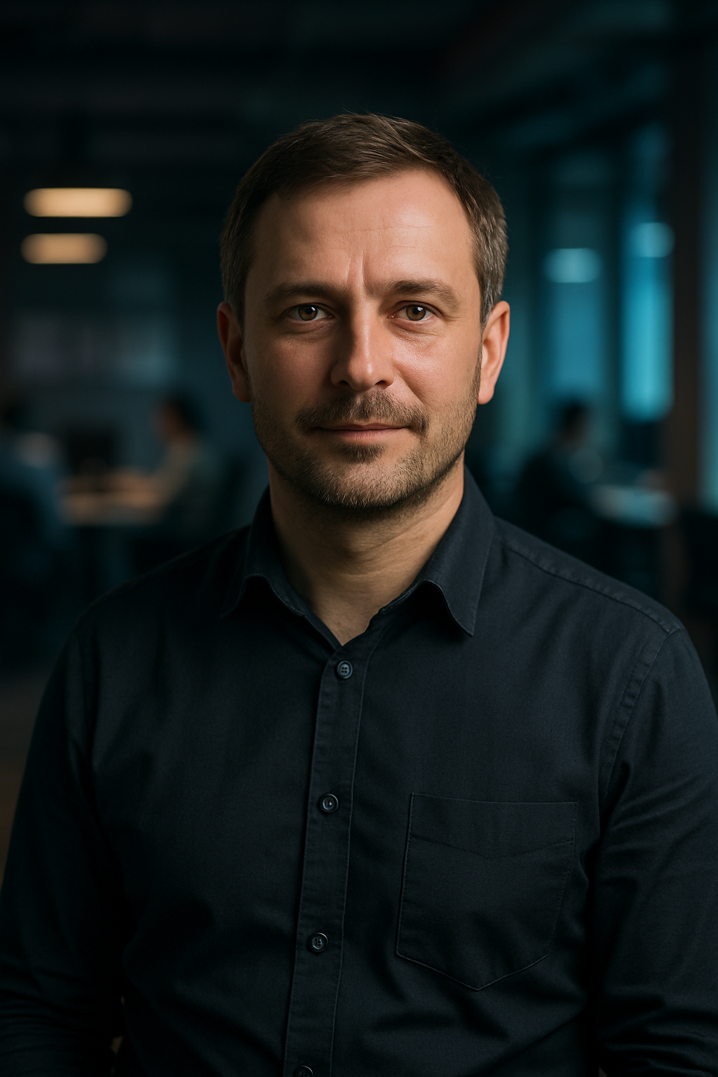 Portrait of Danylo Hnatiuk, Engineering Manager