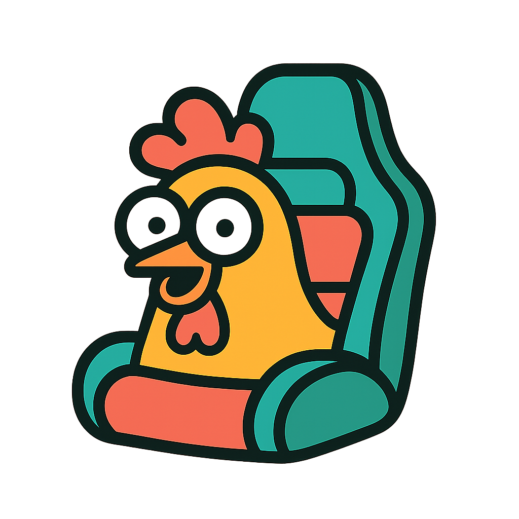 Chicken in Unexpected Places logo