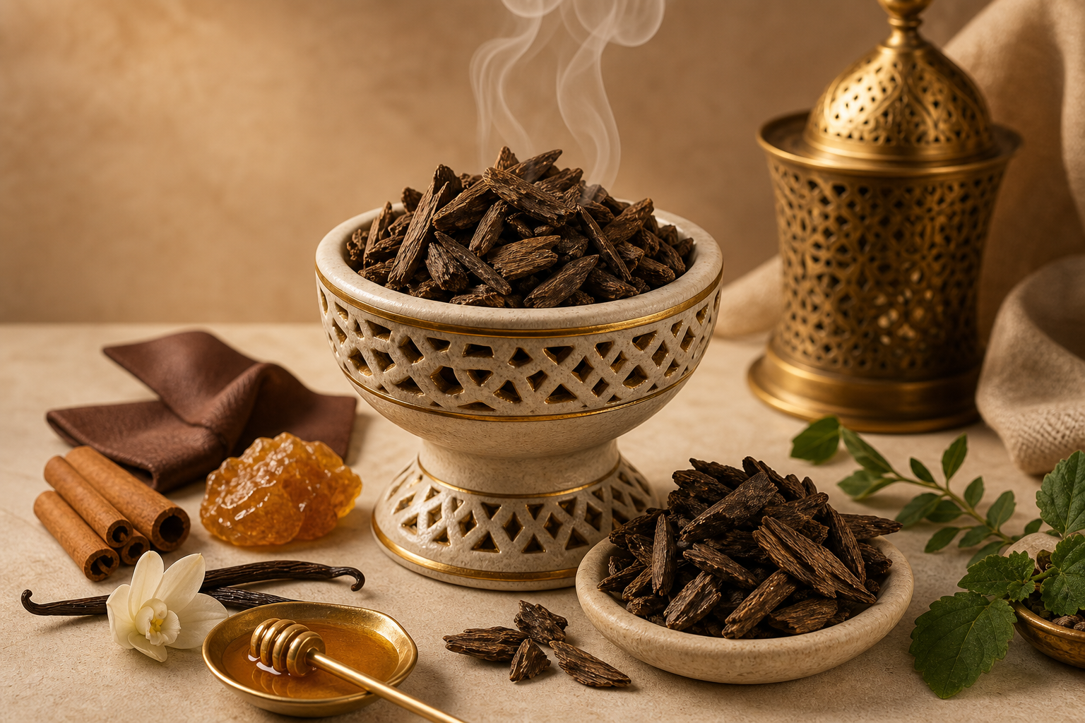 Amber Honey perfumed oud chips product image