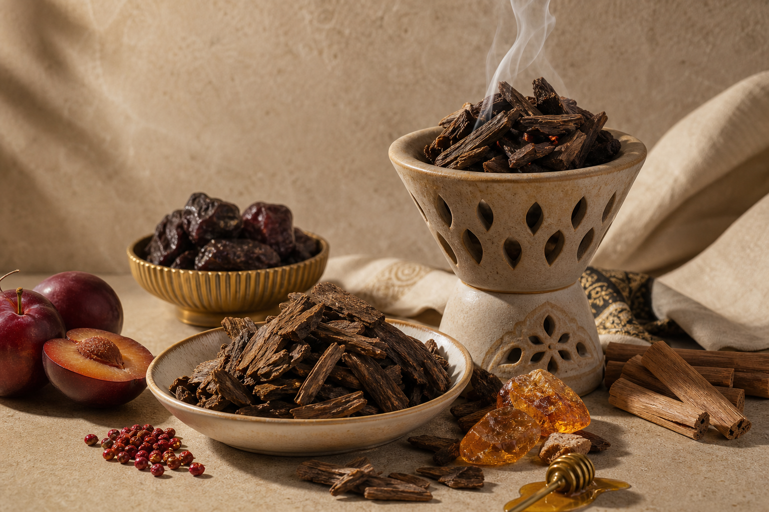 Tobacco Ember perfumed oud chips product image