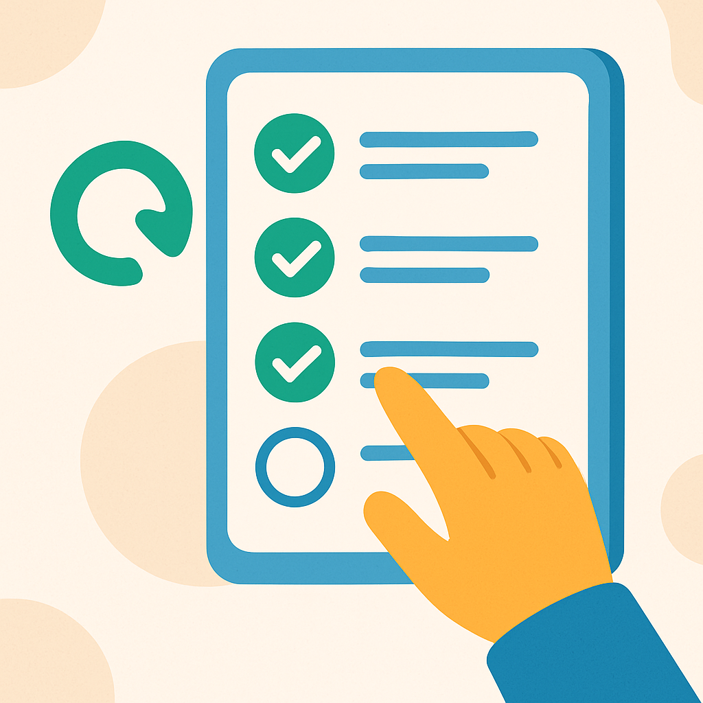 Follow steps illustration