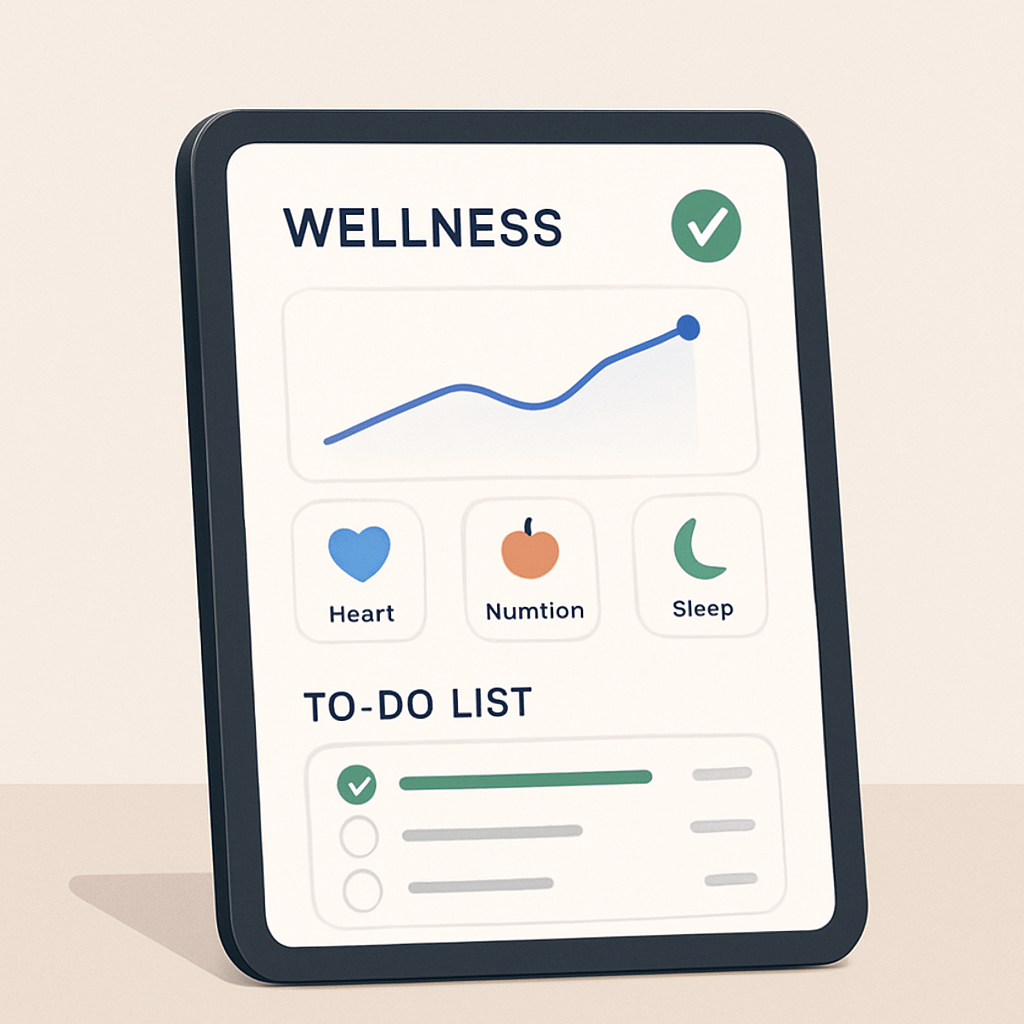 SaaS product in health or productivity context