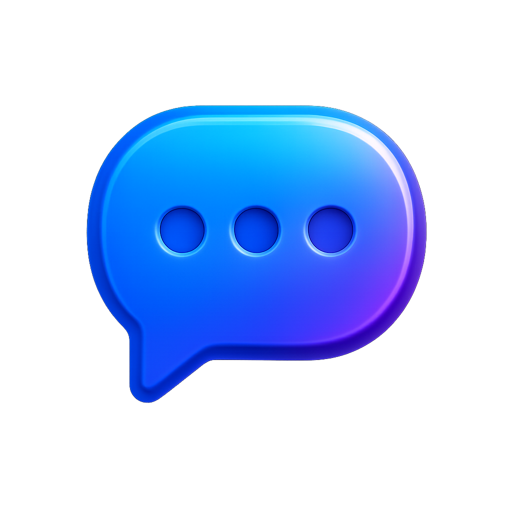 Chat bubble icon