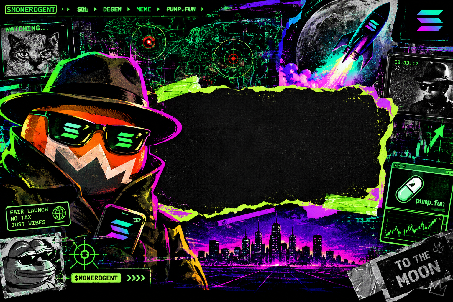 Reserved horizontal banner area for future Monero Agent campaign artwork