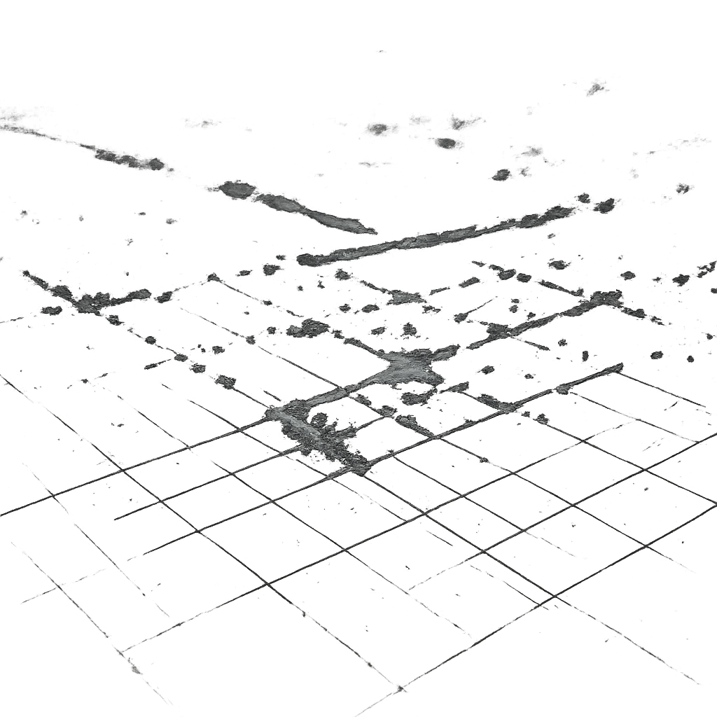 Album cover for Low Ether with abstract aerial city lights forming a soft geometric lattice