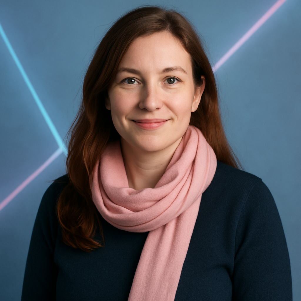 Portrait of Iryna Lysenko, accessibility advocate