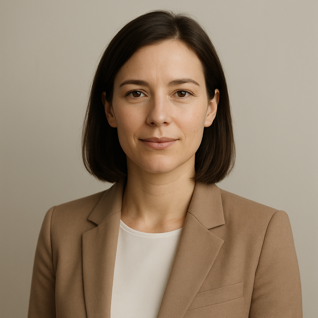 Portrait of Emily Carter, Founder, Studio Verve