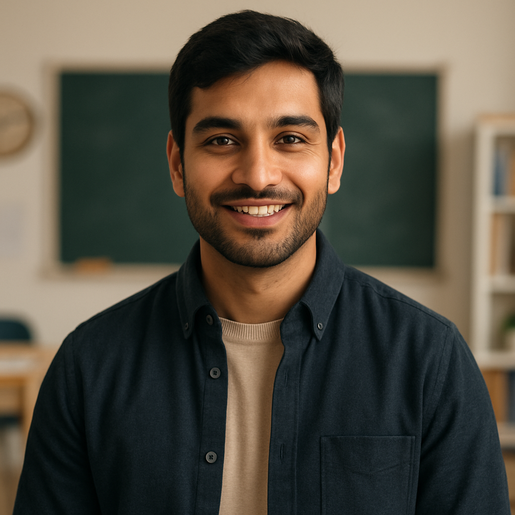 Portrait of Daniel Joseph, Science Tutor