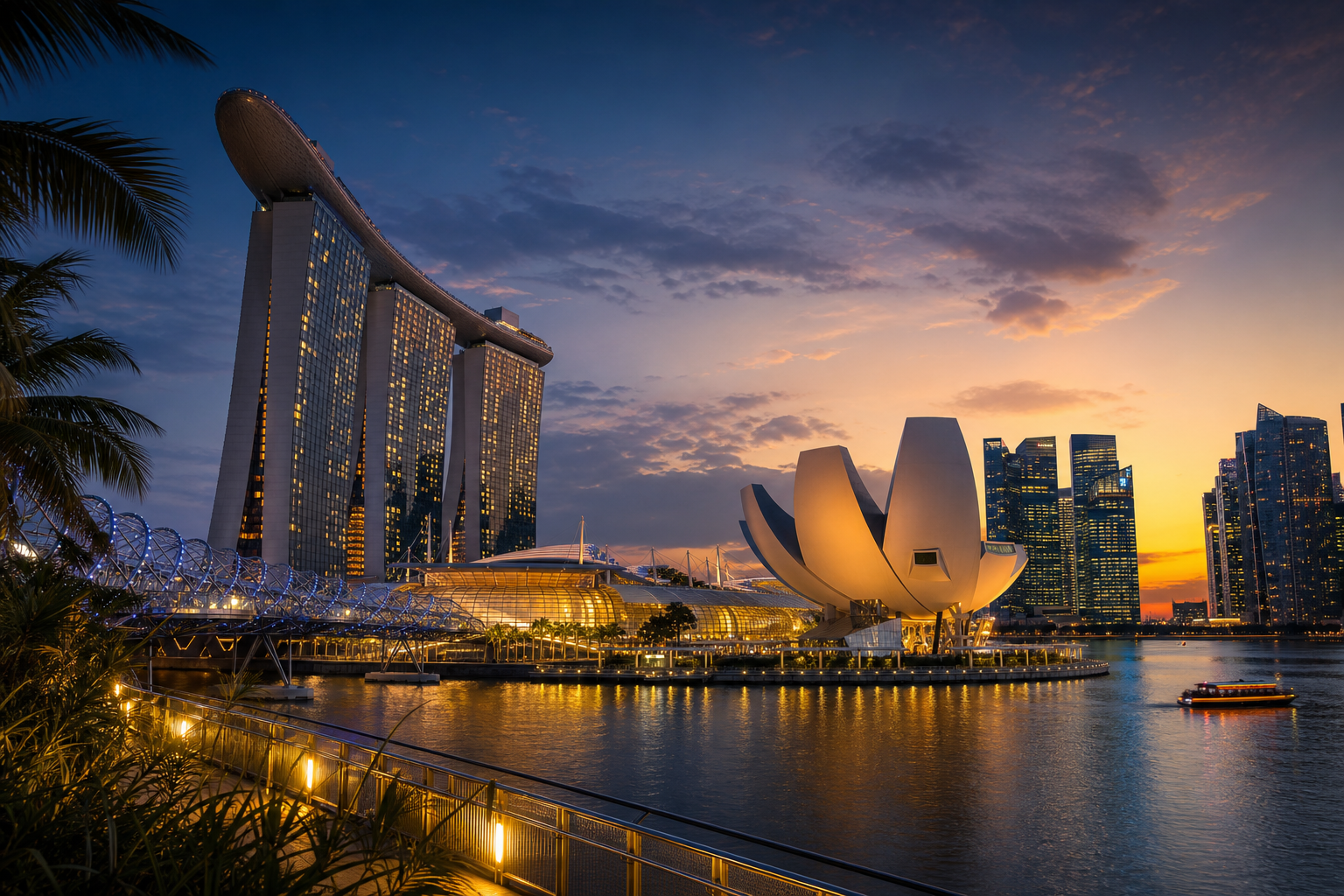 Singapore luxury destination view