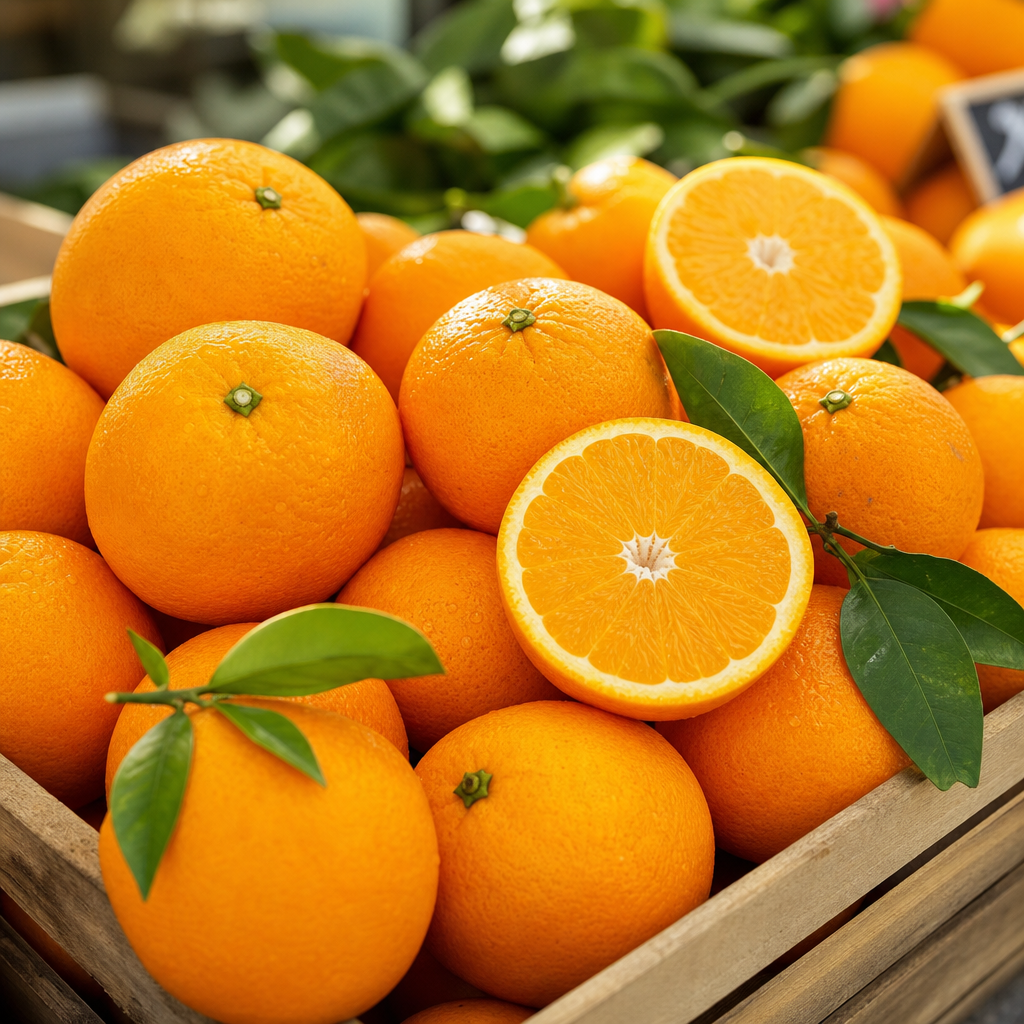 Bright, refreshing oranges packed with flavor and vitamin C.