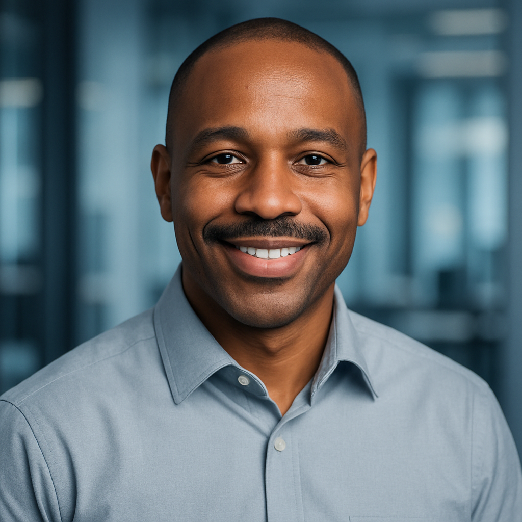 Portrait of David Okafor