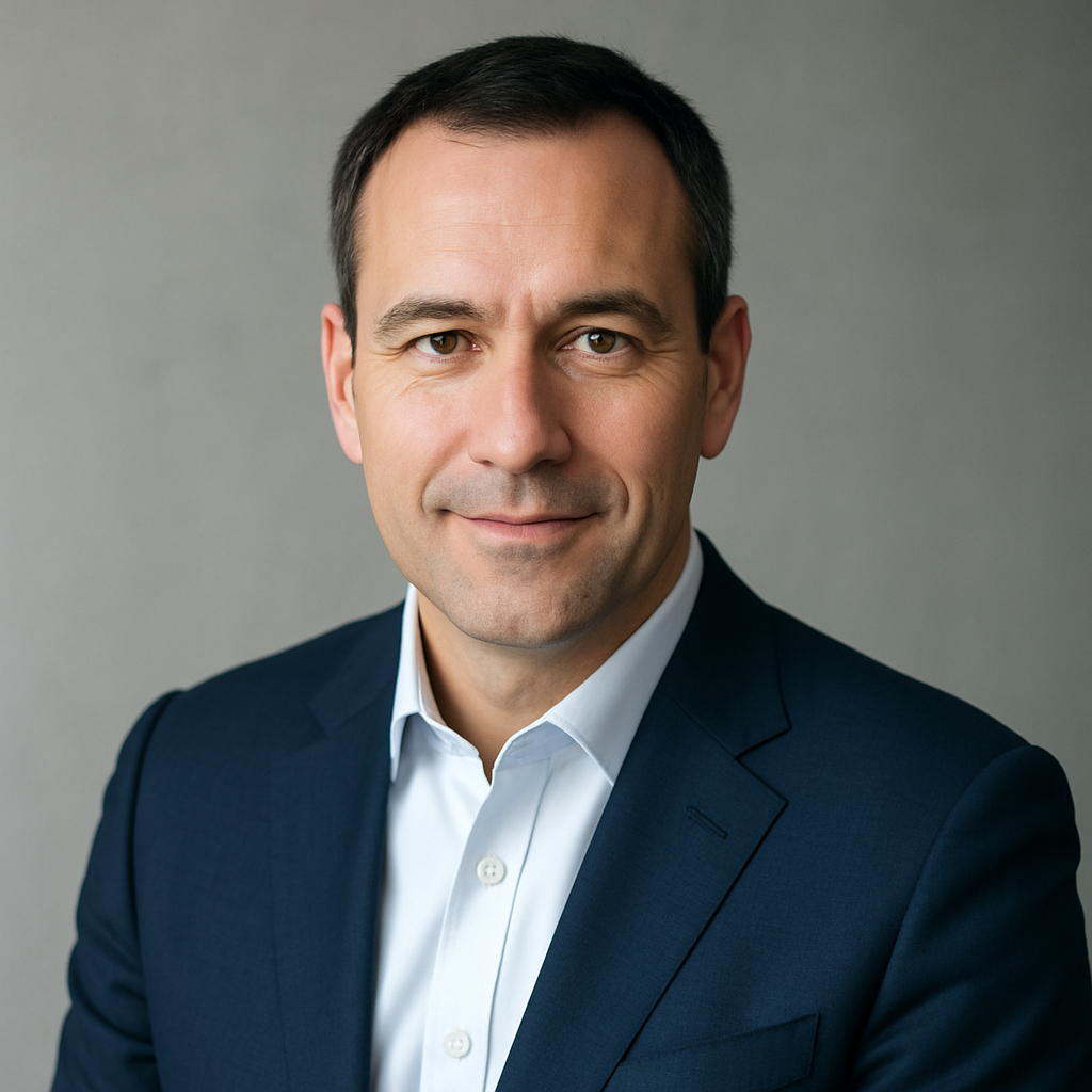 Portrait of Michael Evans, CIO of GlobalStar Logistics