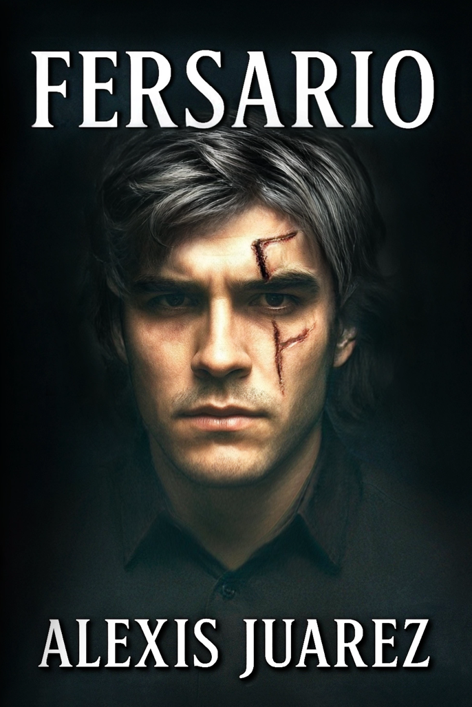 Official FERSARIO book cover showing a dark portrait with the title FERSARIO and author name Alexis Juarez