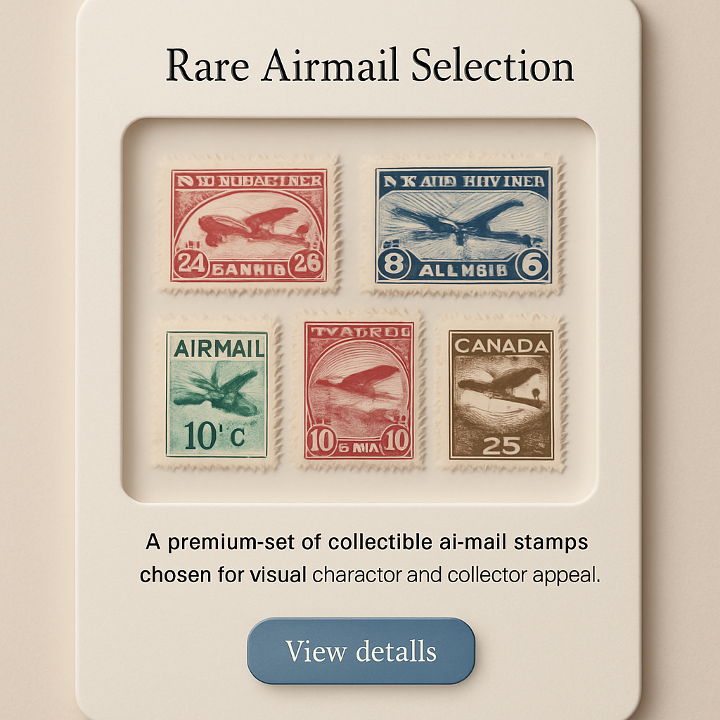 Rare Airmail Selection