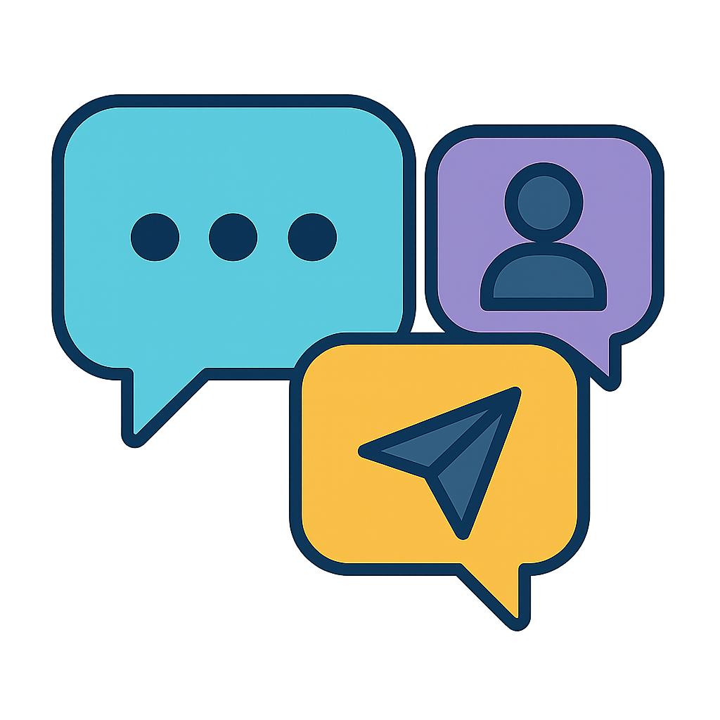 Communication tools icon