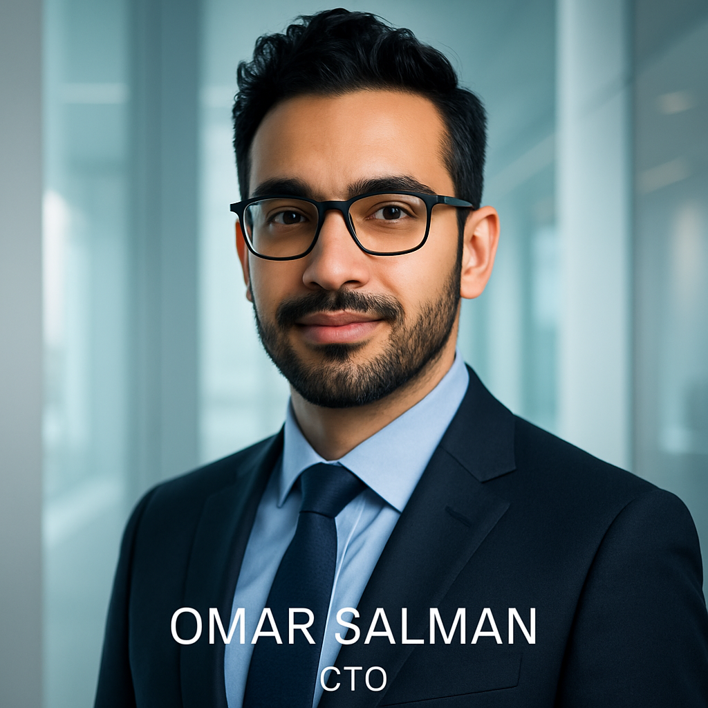 Portrait of Omar Salman, CTO