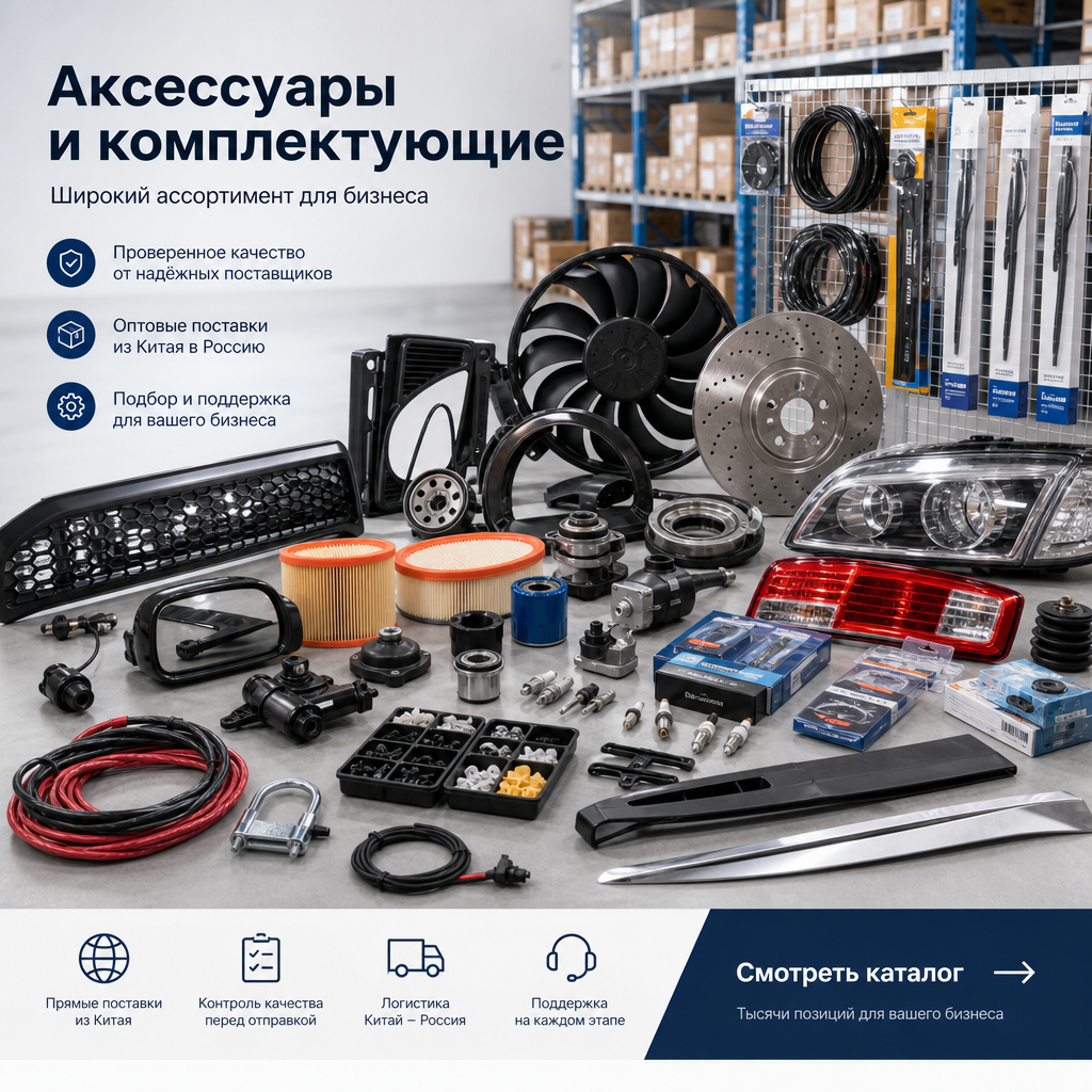 Оптовая подборка автотоваров