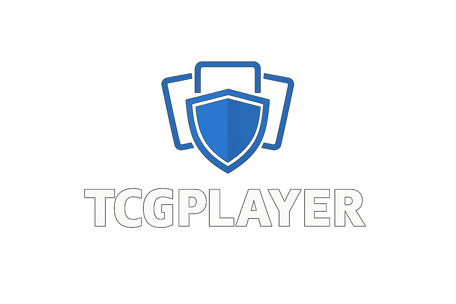 Official TCGPlayer marketplace logo with shield icon and wordmark