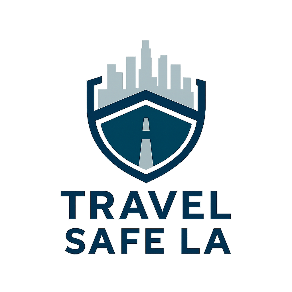 Travel Safe LA logo