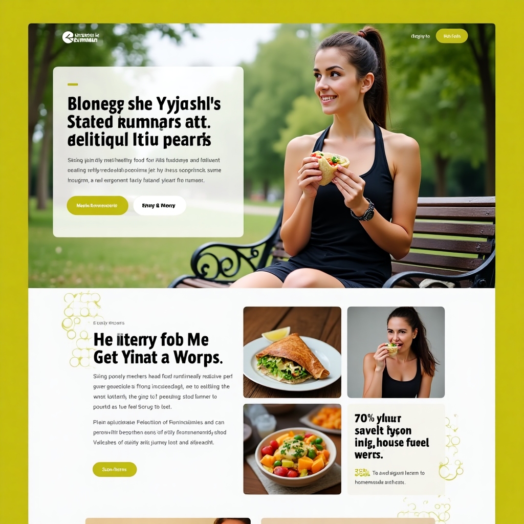 Young runner in Kyiv park eating homemade wrap