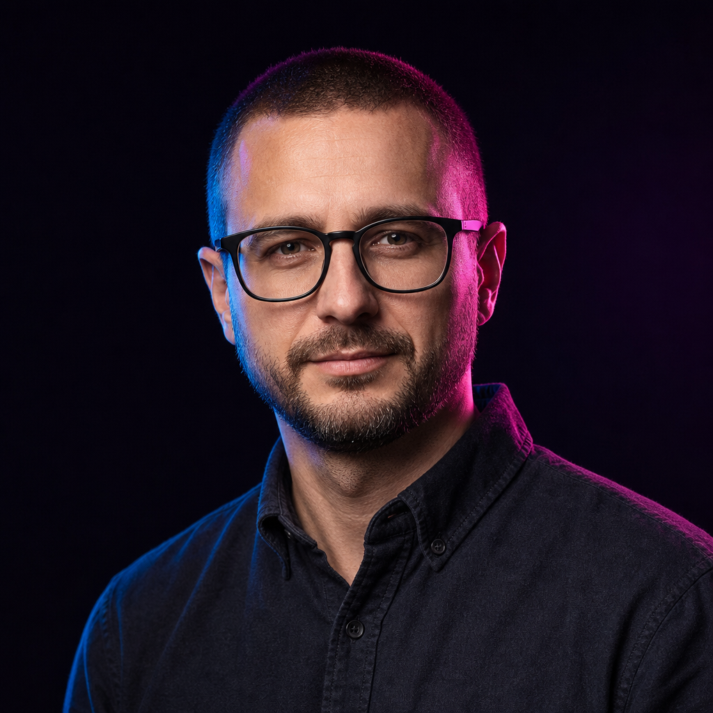 Portrait of Dmytro Kovalenko, Accessibility Lead
