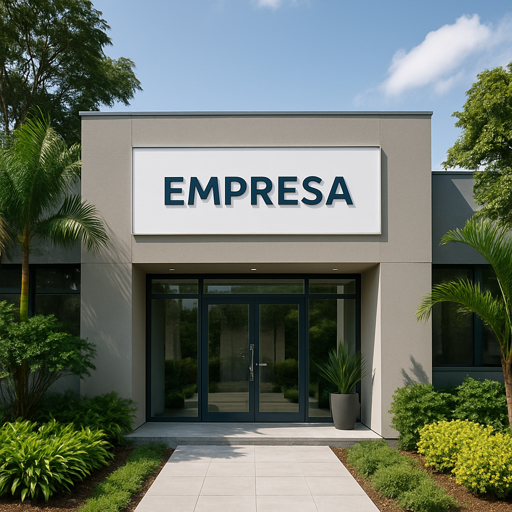 Fachada da sede da Jj Morgon Ltda em Blumenau