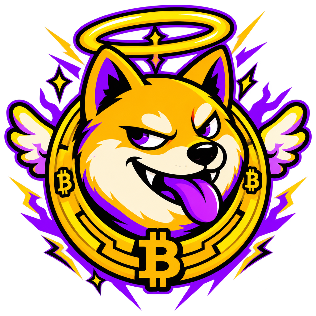 The holy inu bitcoin logo