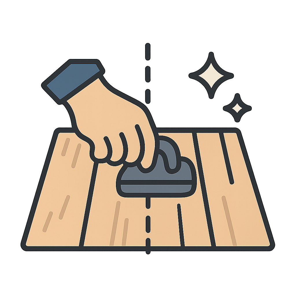 地板翻新代工圖示