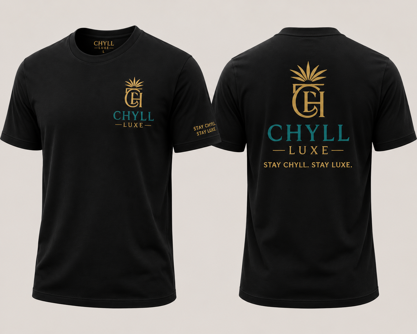 SIGNATURE BLACK TEE SHIRT