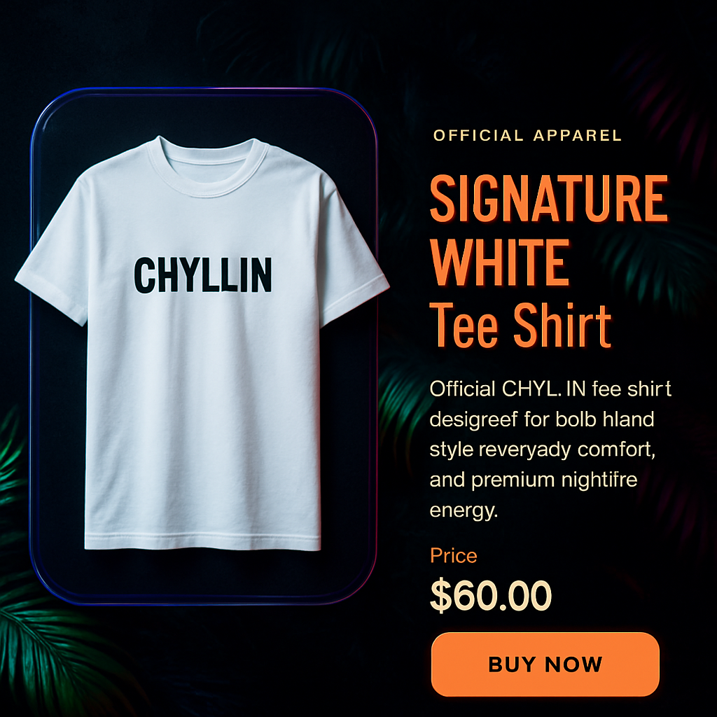 SIGNATURE WHITE Tee Shirt