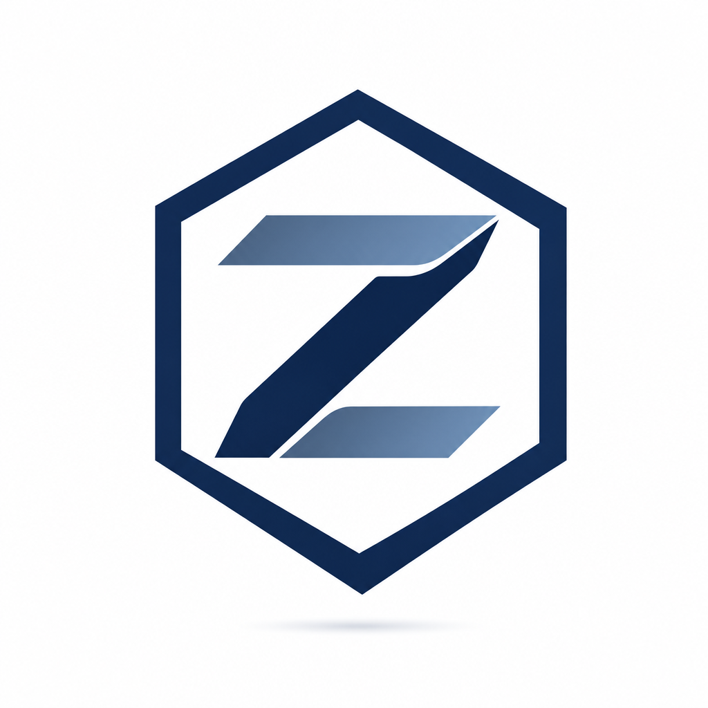 Monogramme premium bleu nuit pour Zenith Global Assurance