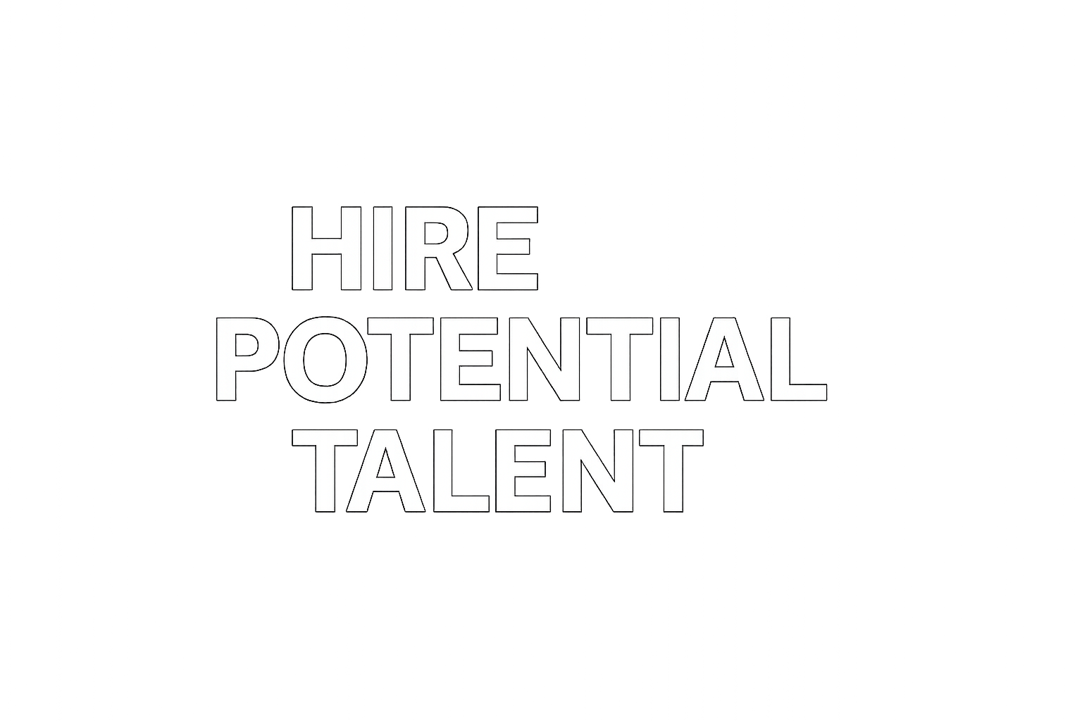 Upload-ready horizontal logo placeholder for Hire Potential Talent