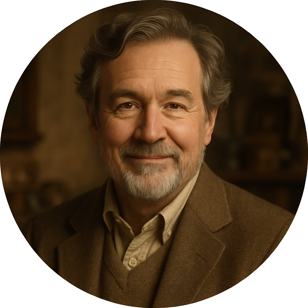 Portrait of Daniel Evans, Collector