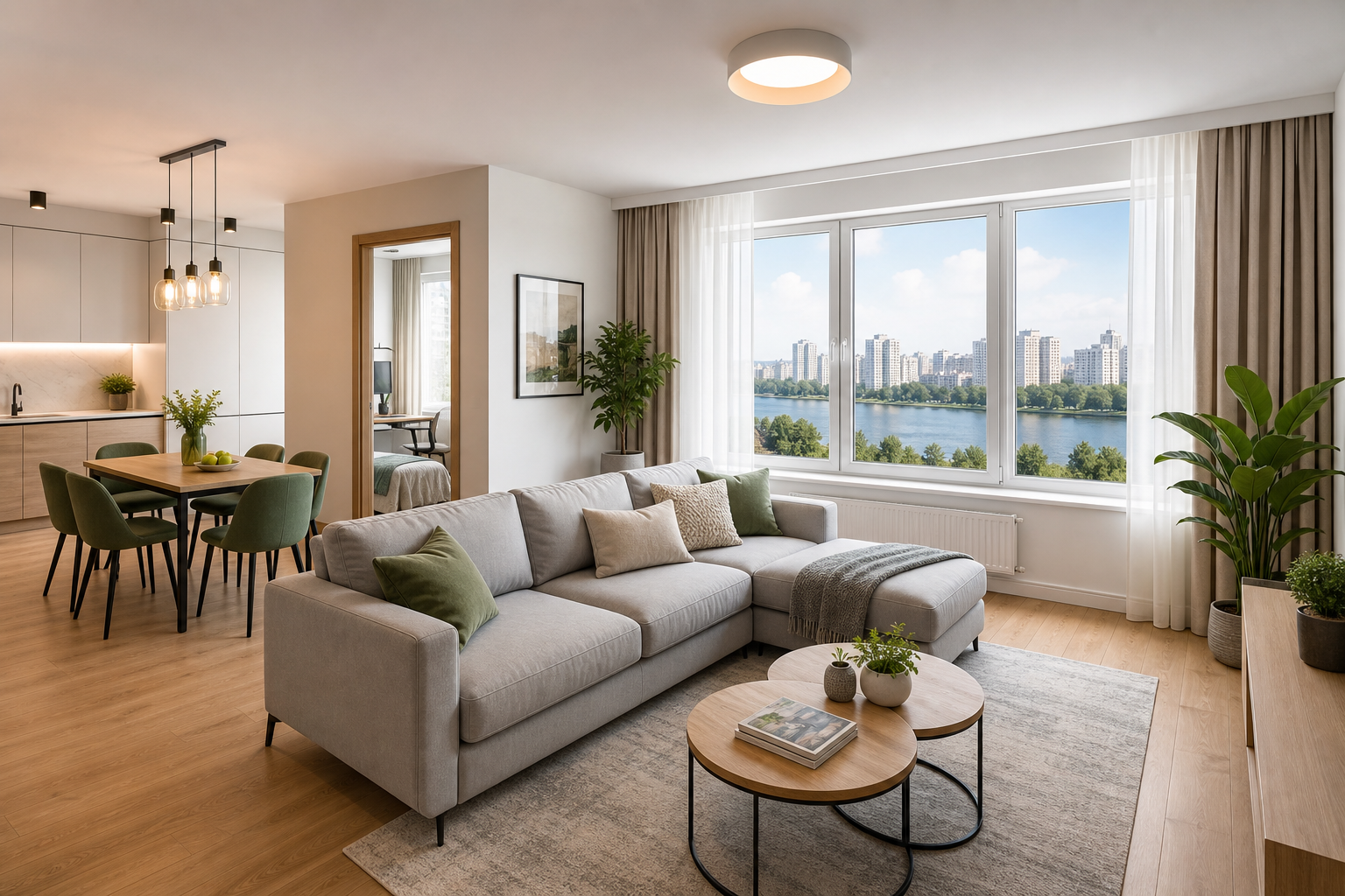 Family apartment near park
