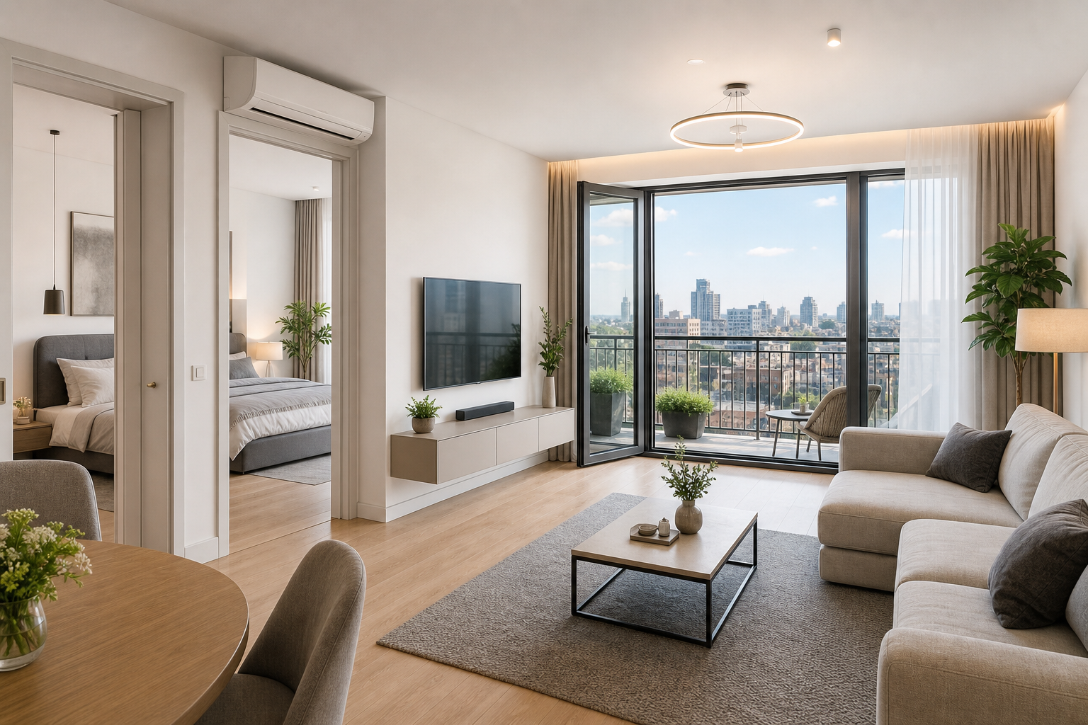 Modern 2-bedroom apartment